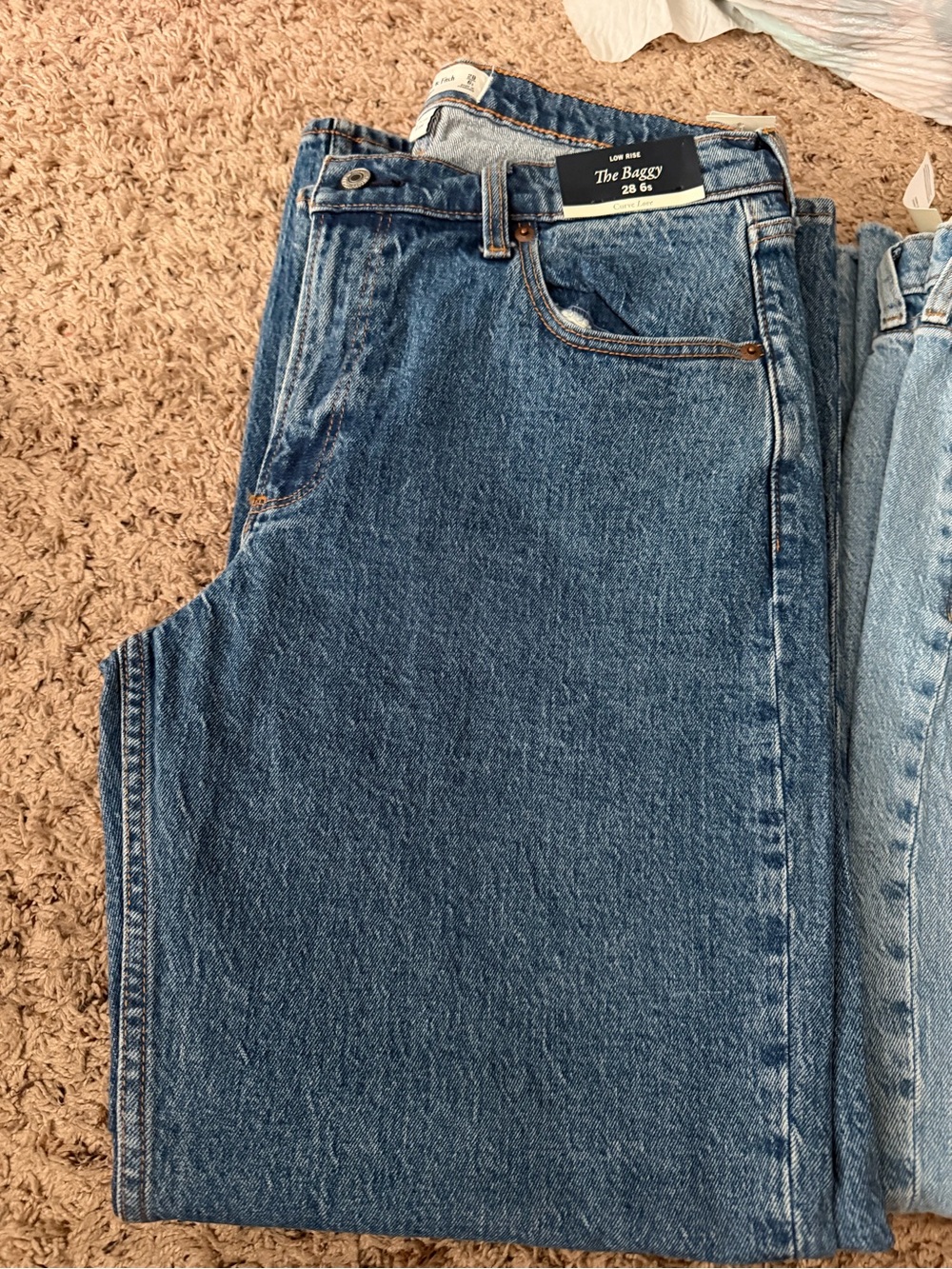Abercrombie Baggy Style Denim Jeans